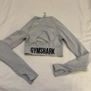 Gymshark long sleeve crop top